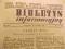 Biuletyn Informacyjny gazetka 30.04.1942r