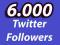 6000 TWITTER FOLLOWERS ŚLEDZĄCYCH -50% | w 48H !!!