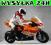 MOTOR ZDALNIE STEROWANY MOTOCYKL RC 1:22 PILOTA