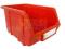 Pojemnik magazynowy Ecobox sredni czerwony 1161
