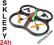GIGANTYCZNY QUADROCOPTER X30 LATAJĄCE UFO 2,4Ghz