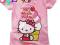 116/122cm T-shirt HELLO KITTY lody jasny róż SALE