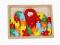 PUZZLE ABC OŚMIORNICA DREWNIANE UKŁADANKA DO NAUKI