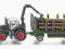 Traktor z Przyczepą z Balami Drewna SIKU [PROMOCJ