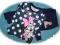 Cienka granatowo-różowa piżamka Minnie Mouse 80/86
