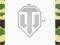 Sticker nalepka World of Tanks WOT 01