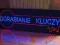 LED REKLAMA WEWNĘTRZNA DORABIANIE KLUCZY 130x40