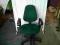 FOTEL OBROTOWY ZIELONY- MEBLE UŻYWANE