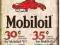 Metalowy plakat blacha USA Olej Mobil Gargoyle