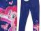 92/98 Legginsy Little Pony Pinkie Pie granat A169