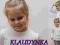 BLUZKA BIAŁA ROZ. 128 - KLAUDYNKA