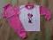 Śliczna piżamka dziewczęca różowa MYSZKA MIKI 104