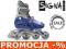 ROLKI ŁYŻWOROLKI REGULOWANE DZIECIĘCE rozm. 28-31
