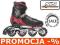 ROLKI REGULOWANE ŁYŻWOROLKI ABEC7 Carbon roz 35-38
