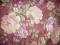 Zasłony tkanina w metrażu róże bordowe herbaciane