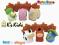 K's Kids Klocki Popboblocks gumowa FARMA 2 modele