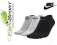 SKARPETY skarpetki NIKE stopki 3-pack roz. 42-46