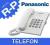 Telefon przewodowy KX-TS500 Panasonic biały