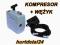 MINI KOMPRESOR DO AEROGRAFU 12V Z REGULACJĄ + WĄŻ*