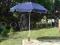 48102 PARASOL OGRODOWY STALOWY REGULOWANY 2,4 METR