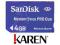 Memory Stick Pro Duo (MS PRO Duo) 4GB SanDisk