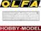 OLFA MQR15X60 szablon do cięcia MQR-15x60