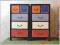 KOMODA - DREWNO i MDF niezwykły DESIGN szafka NOWA