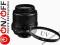NIKON NIKKOR 18-55 VR + UV d3100 d3200 d5100 d5200