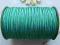 Sznurek z wiskozy 2,5mm SUTASZ MORSKA ZIELEŃ  2m