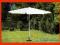 Parasol ogrodowy biały 4m