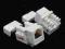 Netrack moduł Keystone Jack 1xRJ12 6p6c Cat3 LSA t