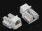 Netrack moduł Keystone Jack 1xRJ45 8p8c UTP Cat5e
