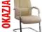 Krzesło konferencyjne skórzane Eago 035D beż / 740