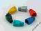 Netrack osłonka na wtyk RJ45 8p mix kolorów (100 s
