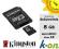 Kingston karta microSDHC 8GB klasa 10 + adapter
