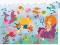 Puzzle na szybę SYRENKI - 48 elementów ALADINE