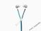 Urban Revolt Zipper In-ear Headset - blue