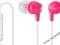 Zestaw słuchawkowy Sony DREX12IPPI | różowy