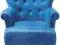 Elegancki i stylowy Fotel Cafehaus Blue KARE 76110