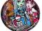 TALERZYKI MONSTER HIGH urodziny 8 szt. 21 cm stół