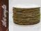 SZNUREK PAPIEROWY BRĄZ, BRĄZOWY 1,5MM- 5METRÓW