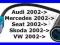Adapter antenowy Fakra Audi Skoda Seat VW Mercedes