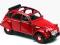 CITROEN 2CV CZERWONY 1:34 WELLY