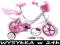ROWER rowerek 12' dzieci boczne kółka KITTY KURIER