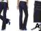 N400*AJC REWELACYJNE MODNE JEANSY GRANATOWE 32