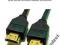 Kabel HDMI-HDMI 19PIN 2m gold 1.4B FULL HD