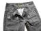 Rybaczki jeansowe damskie, czarne,nowe roz 36/S