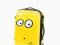 Saxoline My Eyes żółta S - walizka na kółkach
