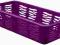Koszyk plastikowy ZEBRA 1 fioletowy BRANQ