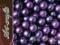 P103A KORALIKI,PEREŁKI 6MM FIOLETOWE, FIOLET 66SZT